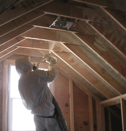 Thornton CA attic spray foam insulation