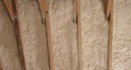 closed-cell spray foam for Thornton applications